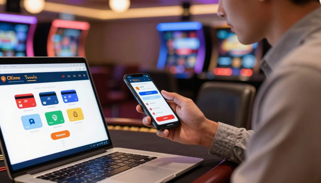 metode pembayaran casino online